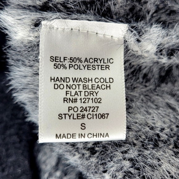 Fashion Nova Women's Houndstooth Mini Skirt Black White Size Small Black White - Picture 8 of 8